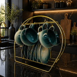 Ottique Seramik Kahve Fincanı Takımı – 6 Kişilik  (Stand Hariç)